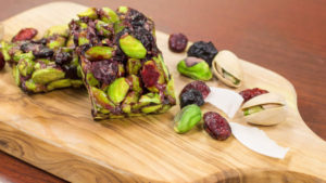 https://classandthecity.com/wp-content/uploads/2017/11/Closeup-Blueberry-Pistachio-Chewy-Bites-on-cutting-board-high-res-300x169.jpg