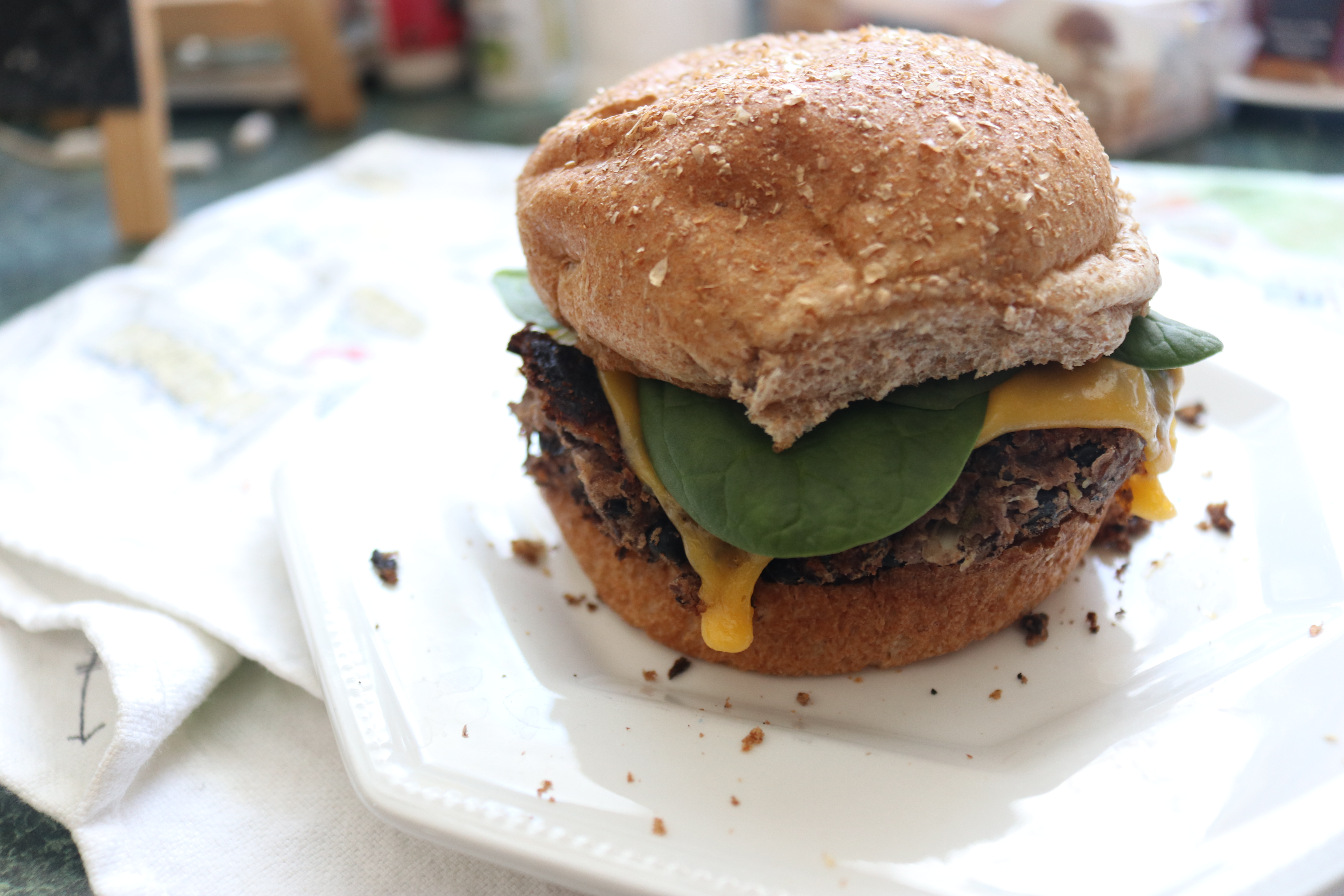 Black Bean Veggie Burgers