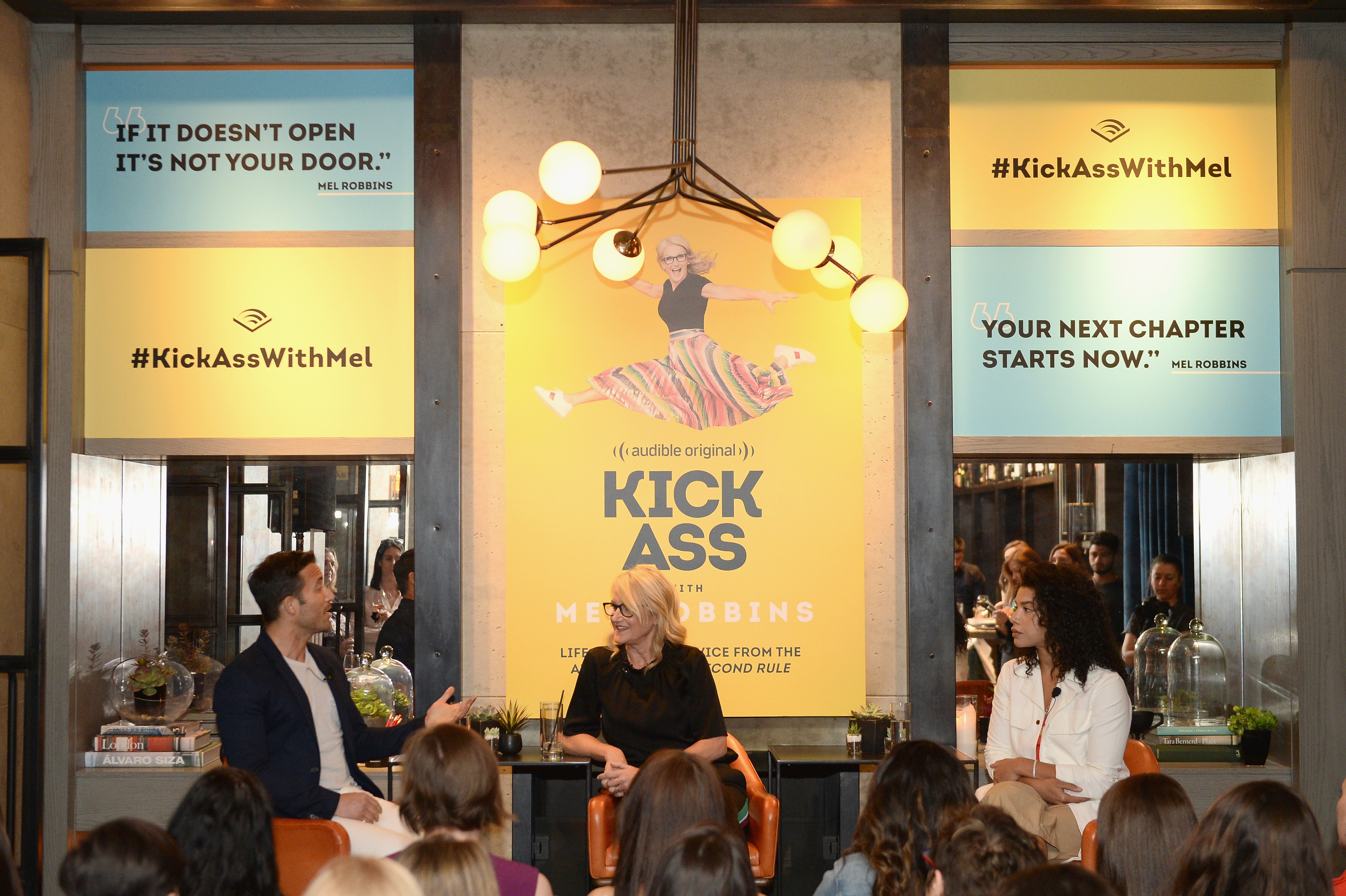 On The Guest List – Kick Ass With Mel Audible Launch Event